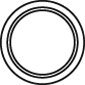 MAN 81987010014 Gasket, exhaust pipe